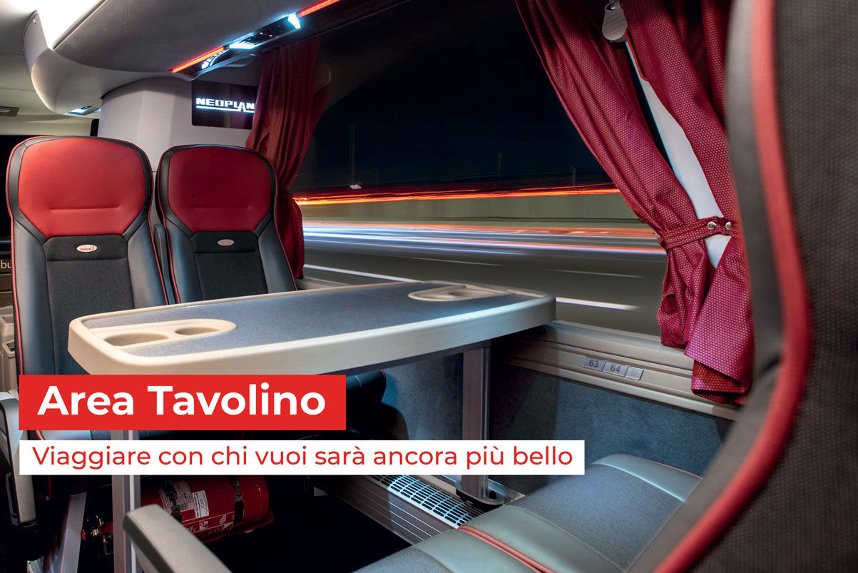Ambiente di Viaggio su Pullman Itabus